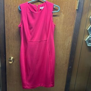Calvin Klein pink dress size 10 new with no tags